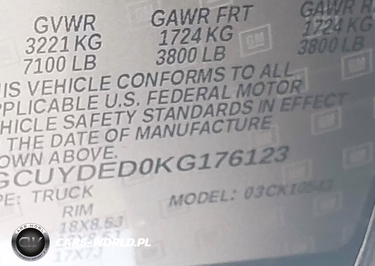 2019 Chevrolet Silverado 1500 Lt VIN:3GCUYDED0KG176123 - 9