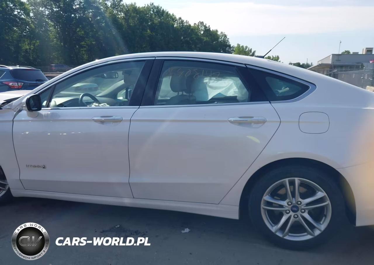 2016 Ford Fusion Hybrid Titanium VIN:3FA6P0RU3GR363131 - 14