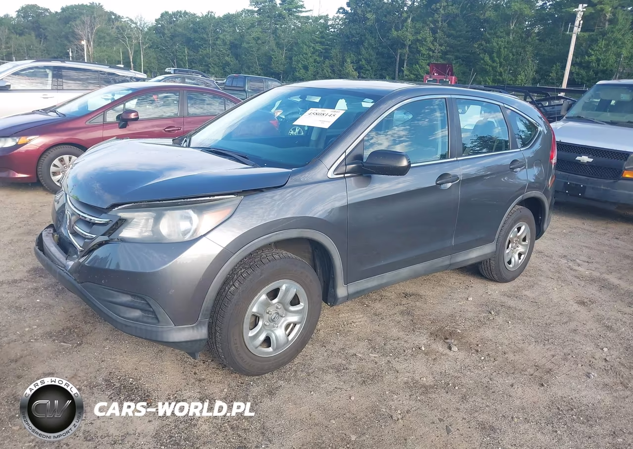 2014 Honda Cr-V Lx VIN:5J6RM4H35EL058378 - 2