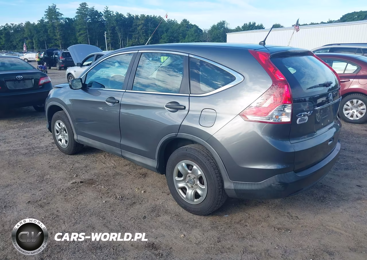 2014 Honda Cr-V Lx VIN:5J6RM4H35EL058378 - 3