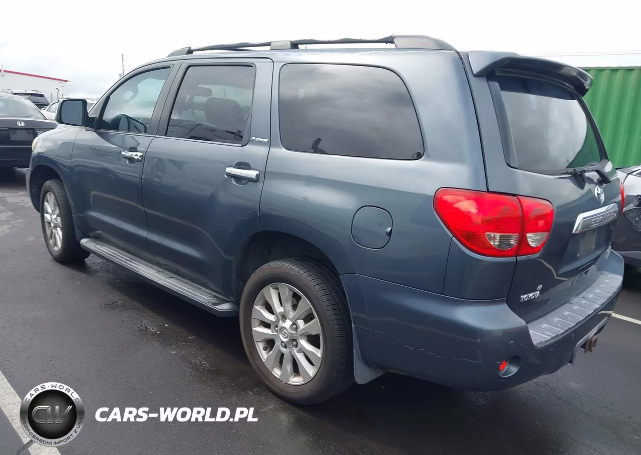 2008 Toyota Sequoia Platinum 5.7L V8 VIN:5TDBY67A58S021843 - 3