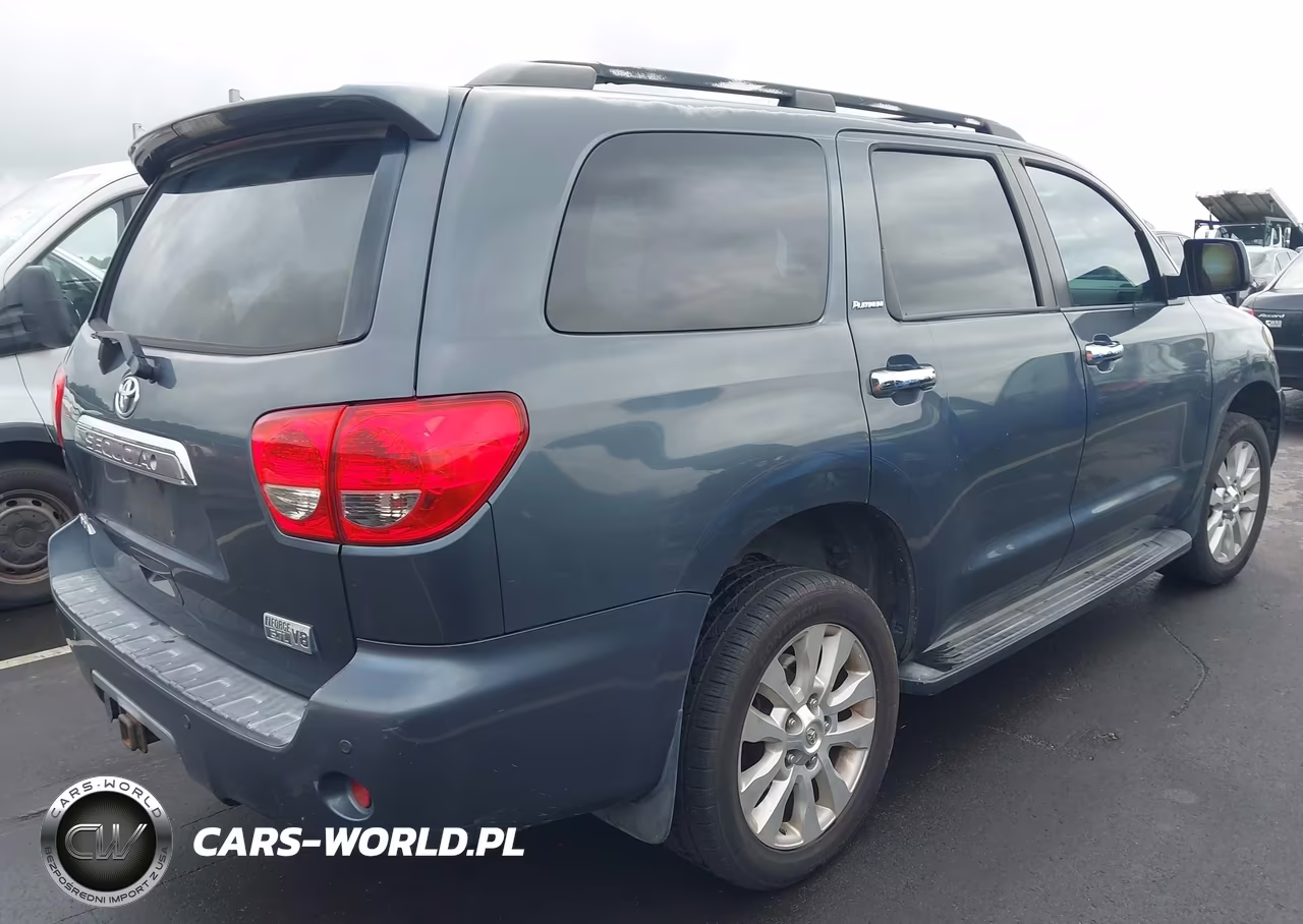 2008 Toyota Sequoia Platinum 5.7L V8 VIN:5TDBY67A58S021843 - 4
