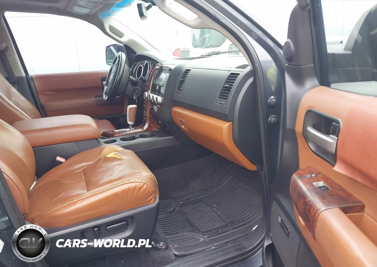 2008 Toyota Sequoia Platinum 5.7L V8 VIN:5TDBY67A58S021843 - 5