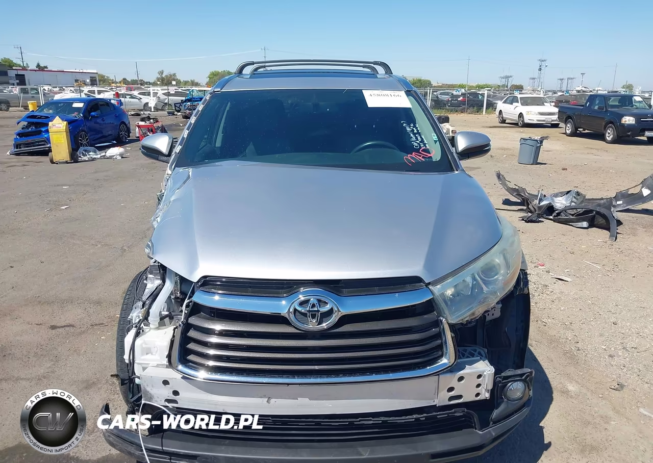 2015 Toyota Highlander Xle V6 VIN:5TDJKRFH8FS126127 - 12