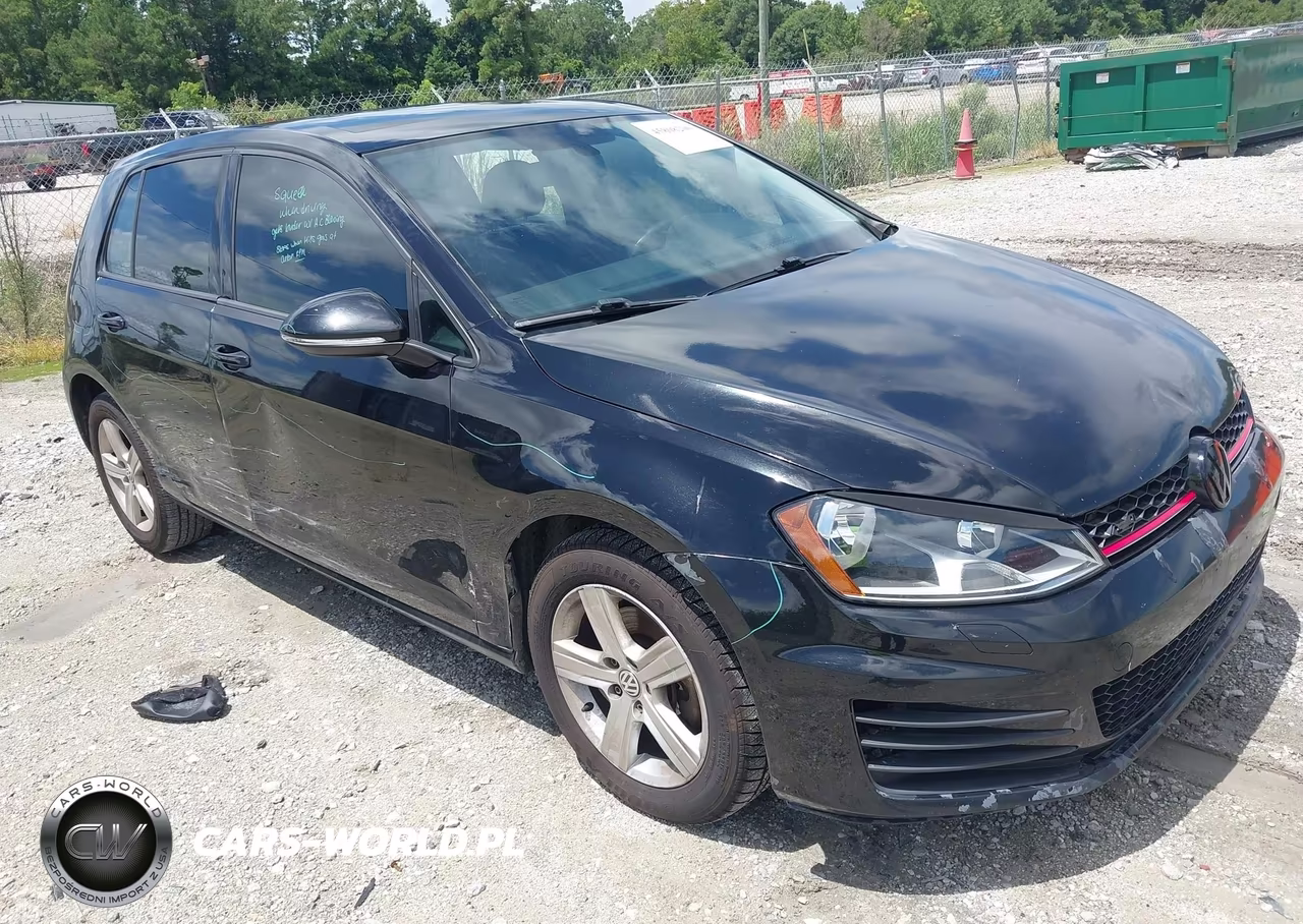 2017 Volkswagen Golf Tsi S 4-Door-Tsi Se 4-Door-Tsi Sel 4-Door-Tsi Wolfsburg Edition 4-Door – zdjęcie 1 z 16