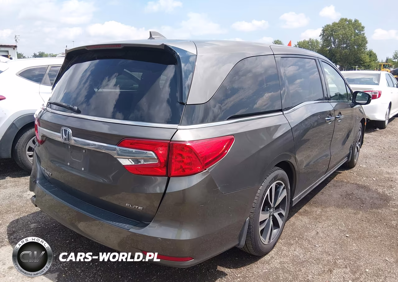 2018 Honda Odyssey Elite VIN:5FNRL6H94JB055011 - 4