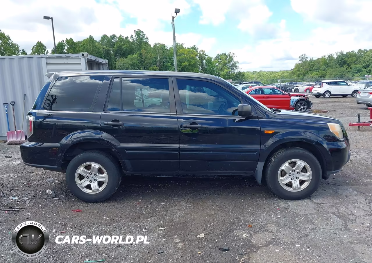 2007 Honda Pilot Lx VIN:2HKYF18187H535269 - 13
