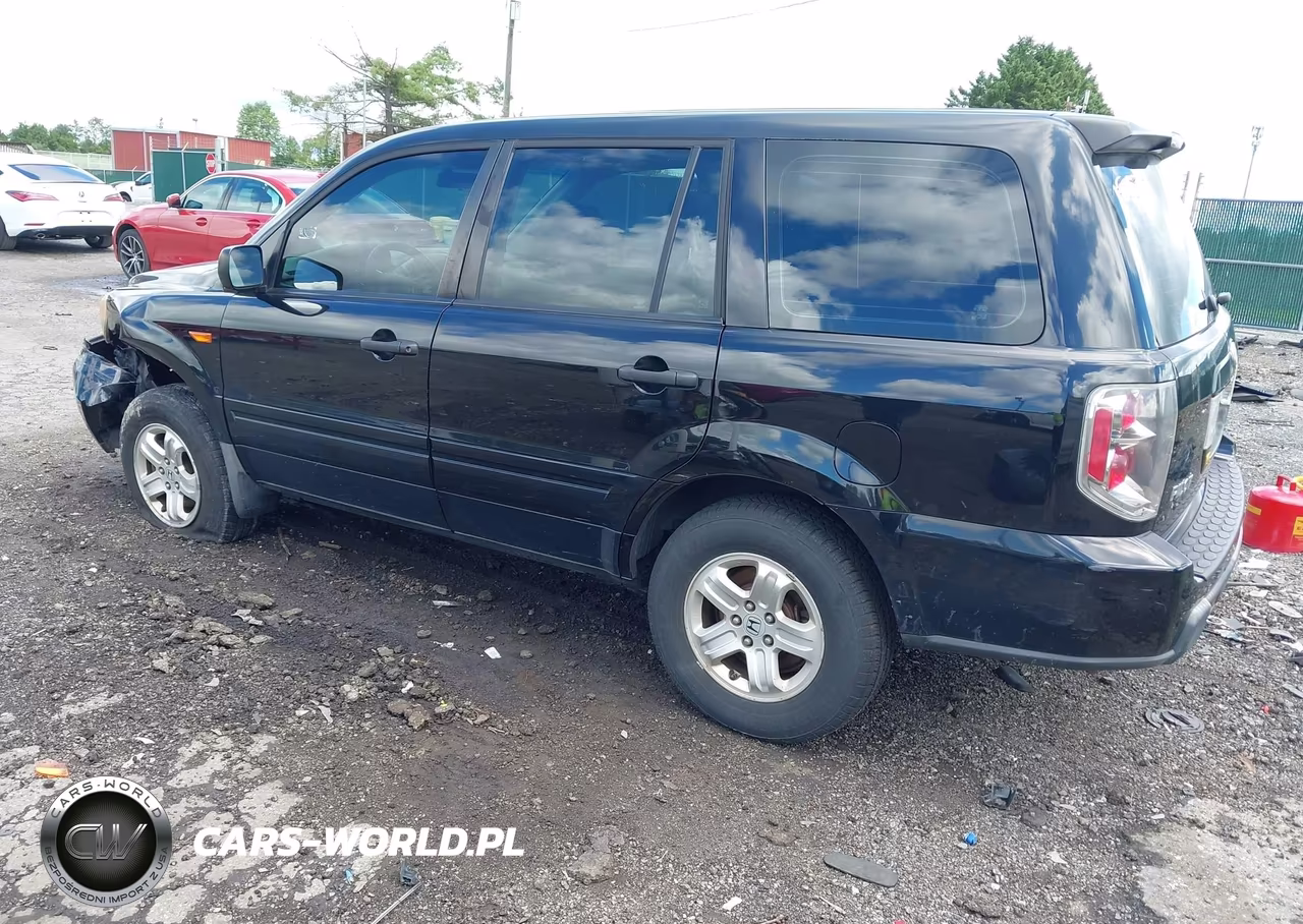 2007 Honda Pilot Lx VIN:2HKYF18187H535269 - 3