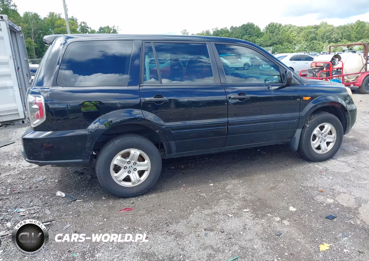 2007 Honda Pilot Lx VIN:2HKYF18187H535269 - 4