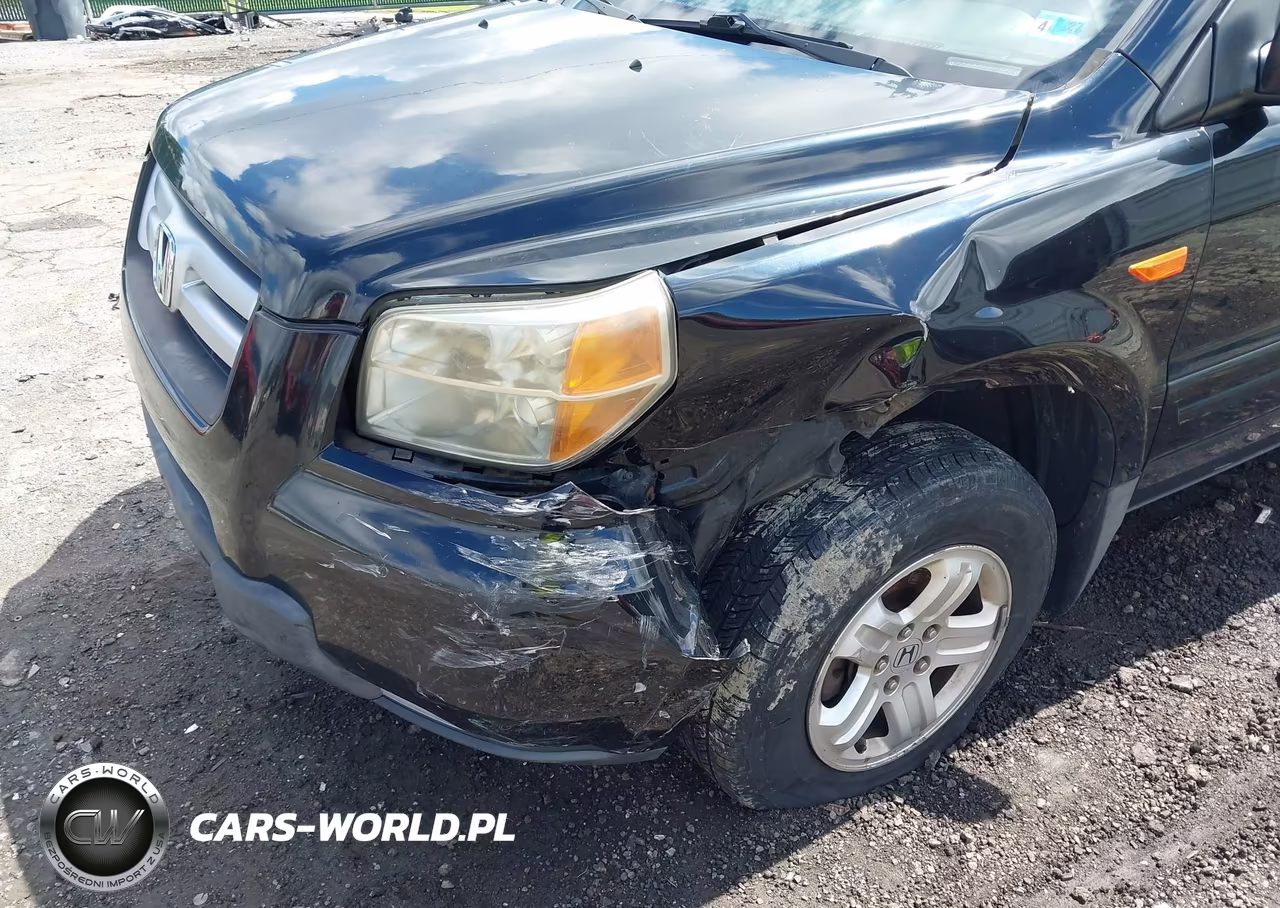 2007 Honda Pilot Lx VIN:2HKYF18187H535269 - 6