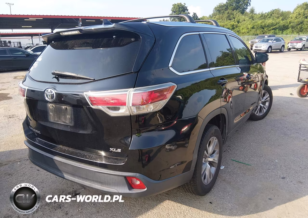 2014 Toyota Highlander Xle V6 VIN:5TDKKRFH6ES035182 - 4