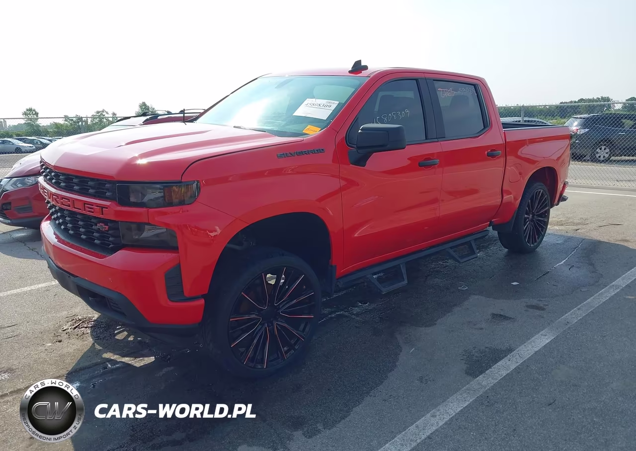 2020 Chevrolet Silverado 1500 4Wd Short Bed Custom VIN:3GCPYBEK2LG379449 - 2