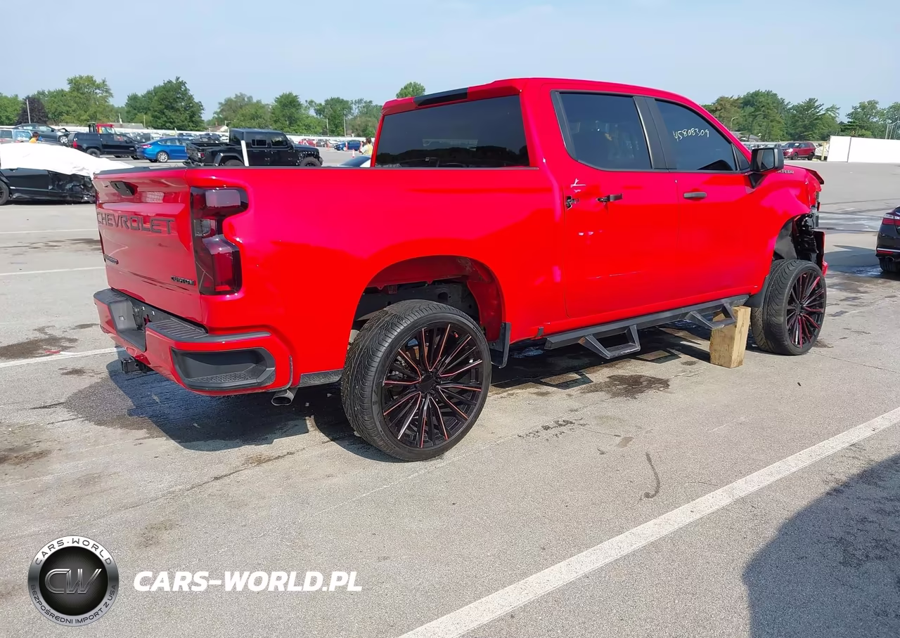 2020 Chevrolet Silverado 1500 4Wd Short Bed Custom VIN:3GCPYBEK2LG379449 - 4