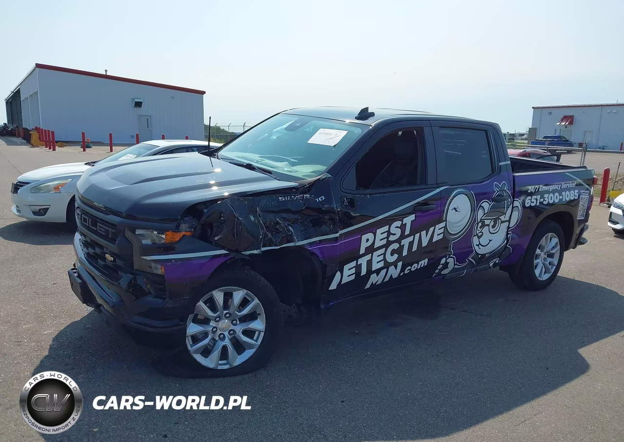 2024 Chevrolet Silverado 1500 4Wd Short Bed Custom VIN:1GCPDBEKXRZ171369 - 14