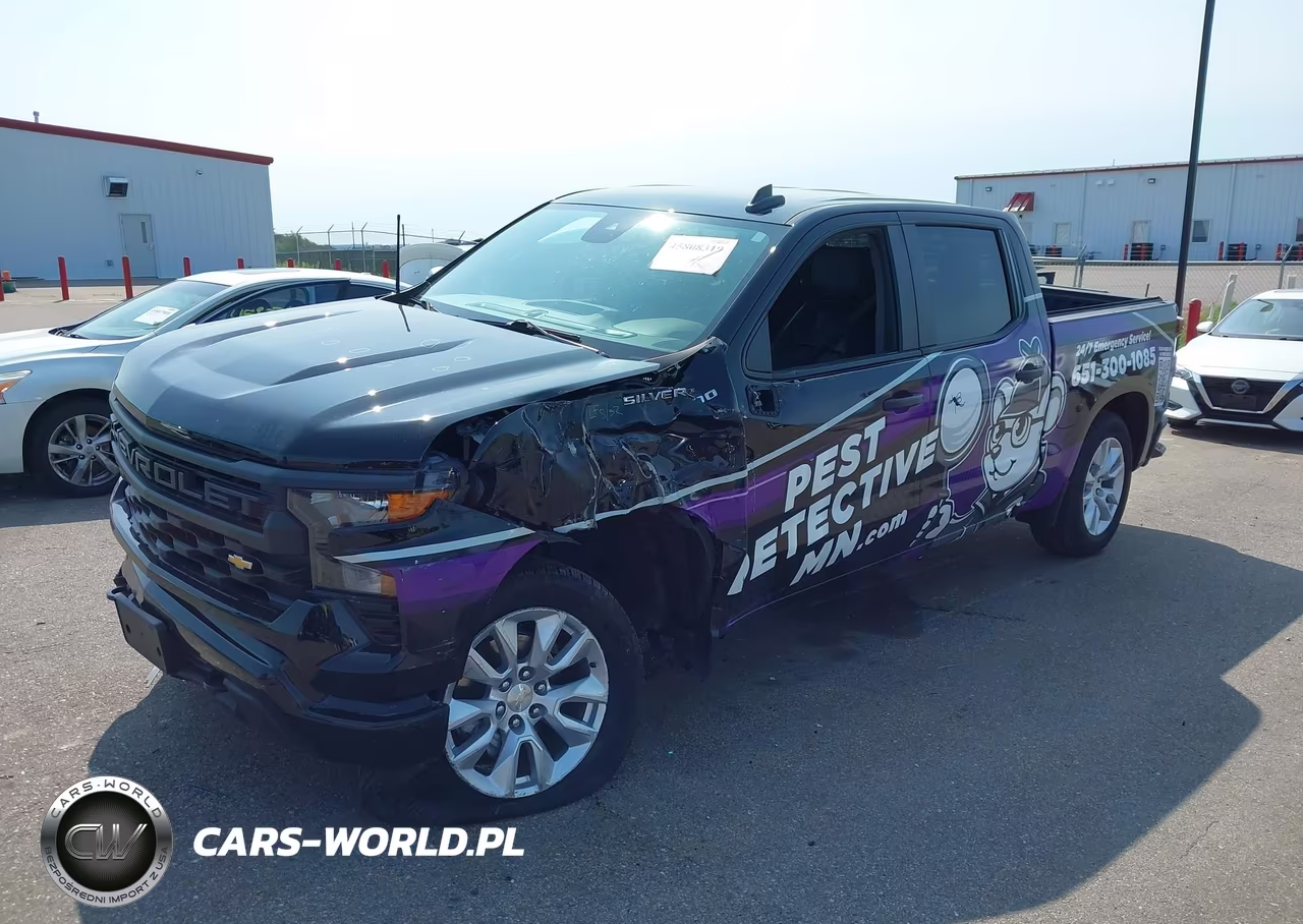 2024 Chevrolet Silverado 1500 4Wd Short Bed Custom VIN:1GCPDBEKXRZ171369 - 6