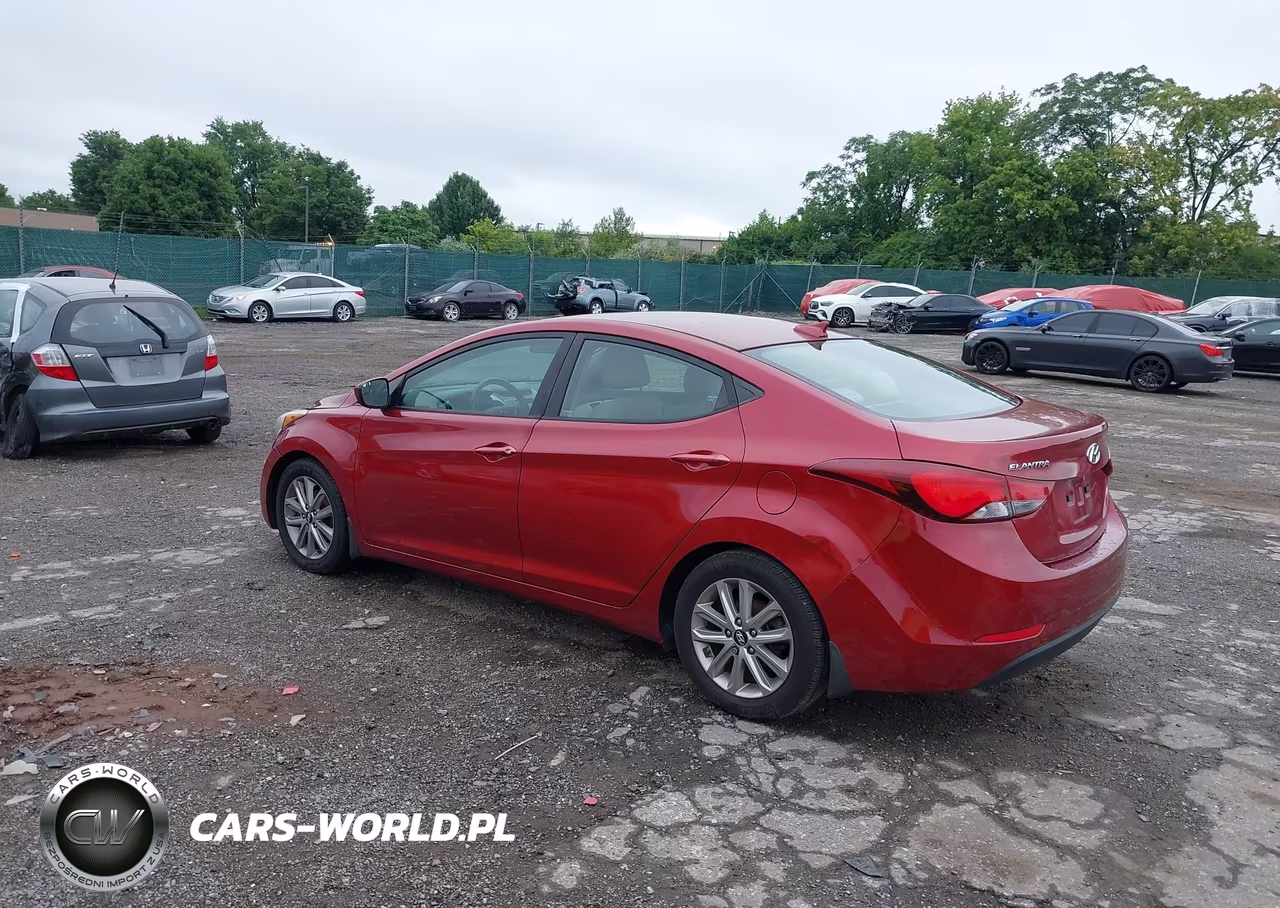 2016 Hyundai Elantra Se VIN:5NPDH4AE7GH790177 - 3