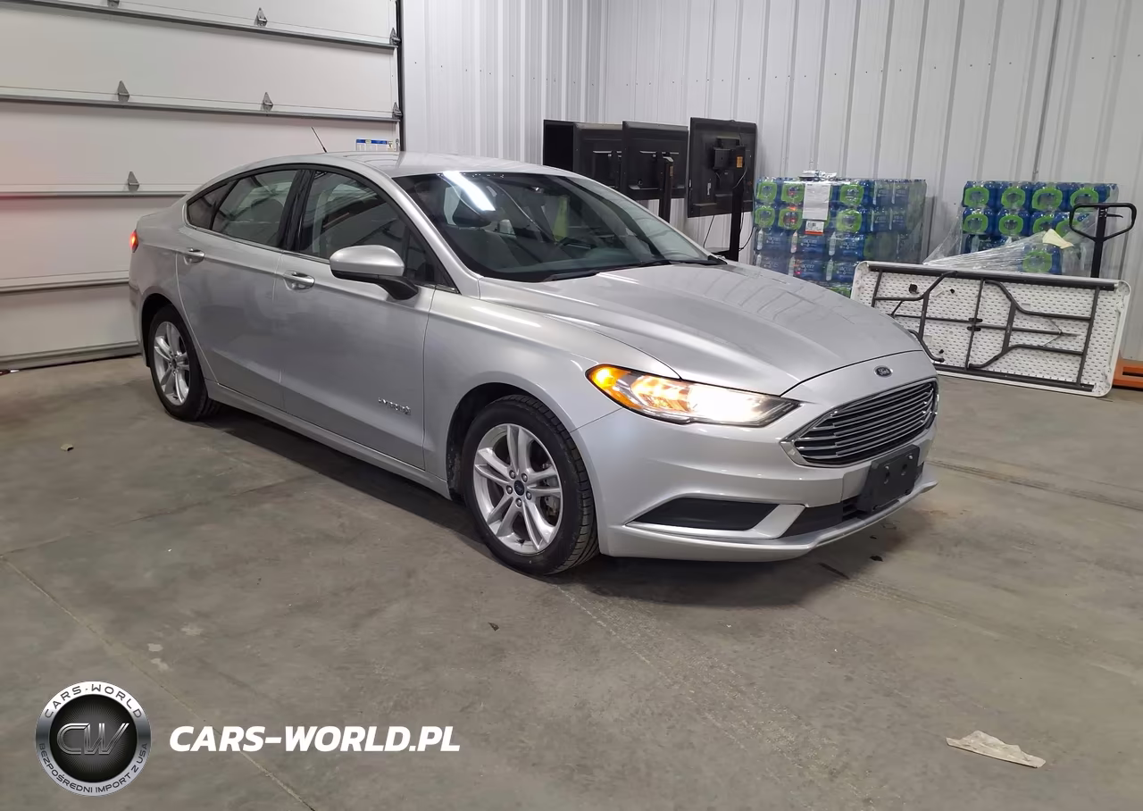 2018 Ford Fusion Hybrid S VIN:3FA6P0UU9JR271584 - 1