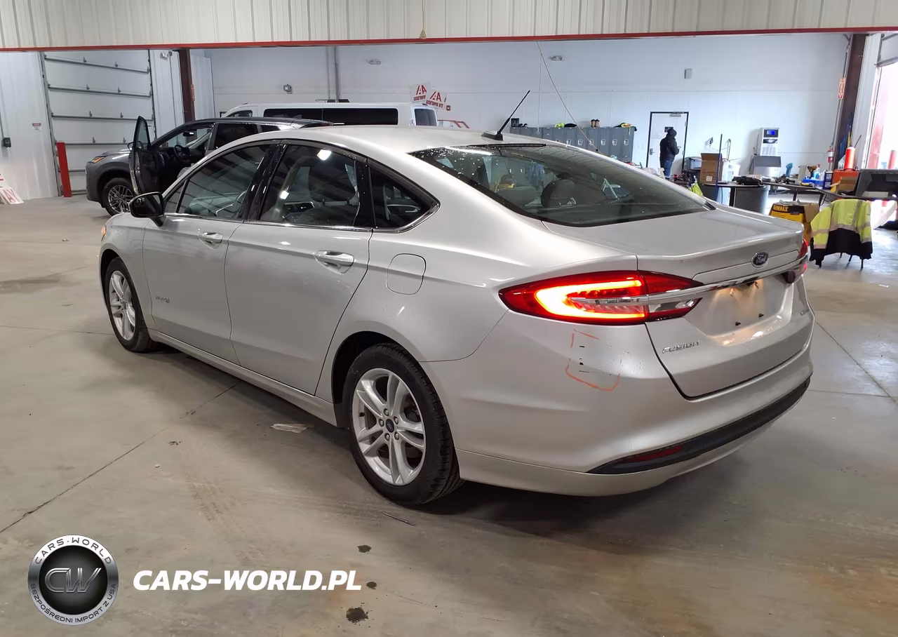 2018 Ford Fusion Hybrid S VIN:3FA6P0UU9JR271584 - 3