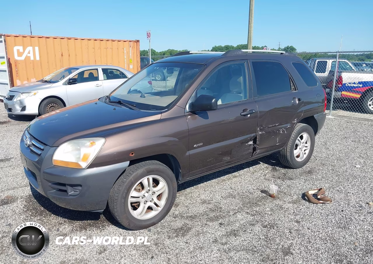 2008 Kia Sportage Lx V6 VIN:KNDJE723387473352 - 2