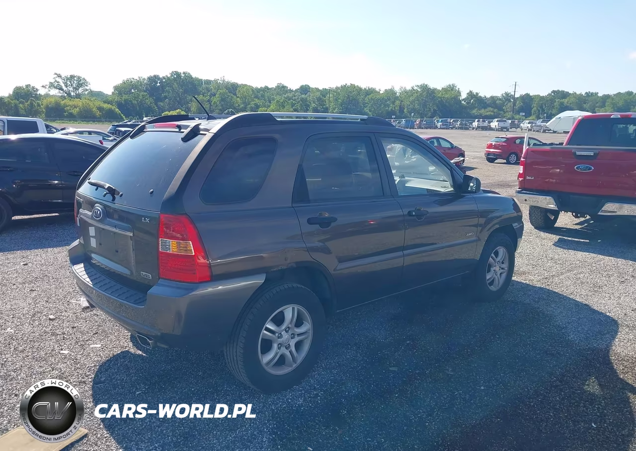 2008 Kia Sportage Lx V6 VIN:KNDJE723387473352 - 4