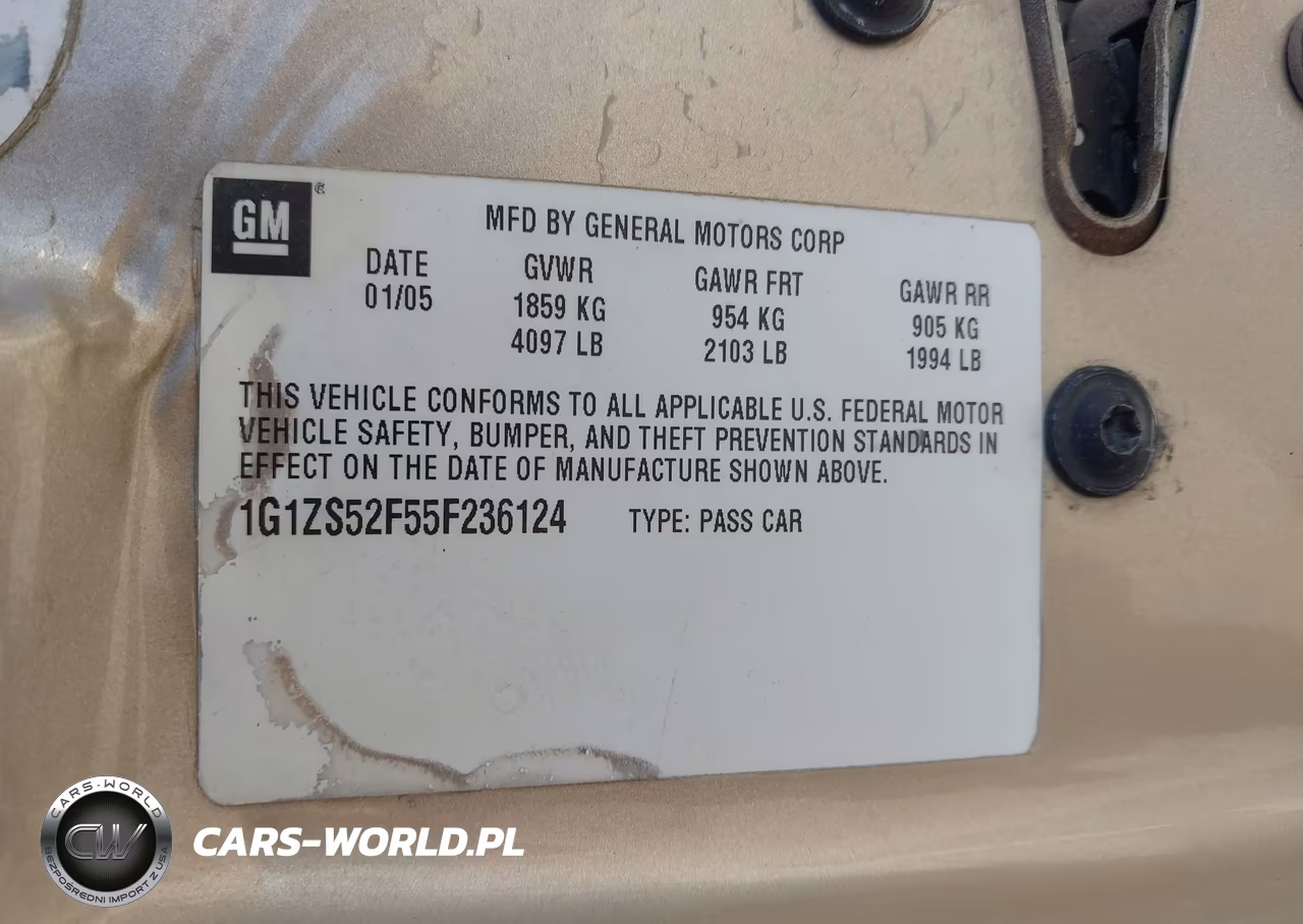 2005 Chevrolet Malibu VIN:1G1ZS52F55F236124 - 9