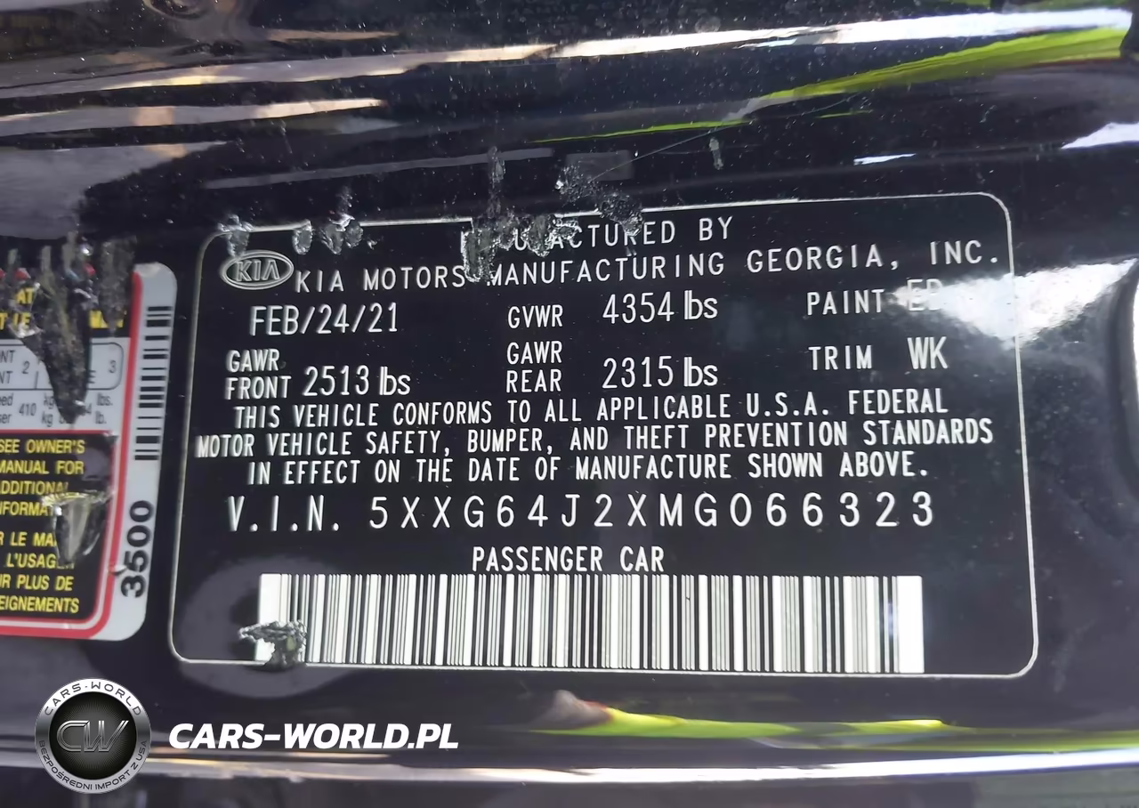 2021 Kia K5 Gt-Line VIN:5XXG64J2XMG066323 - 9