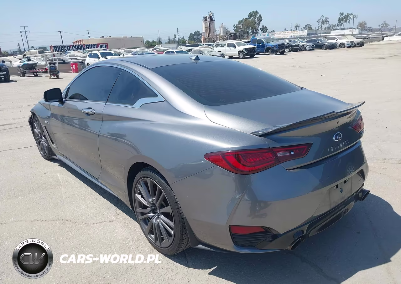 2017 Infiniti Q60 3.0T Red Sport 400 VIN:JN1FV7EK5HM611034 - 3