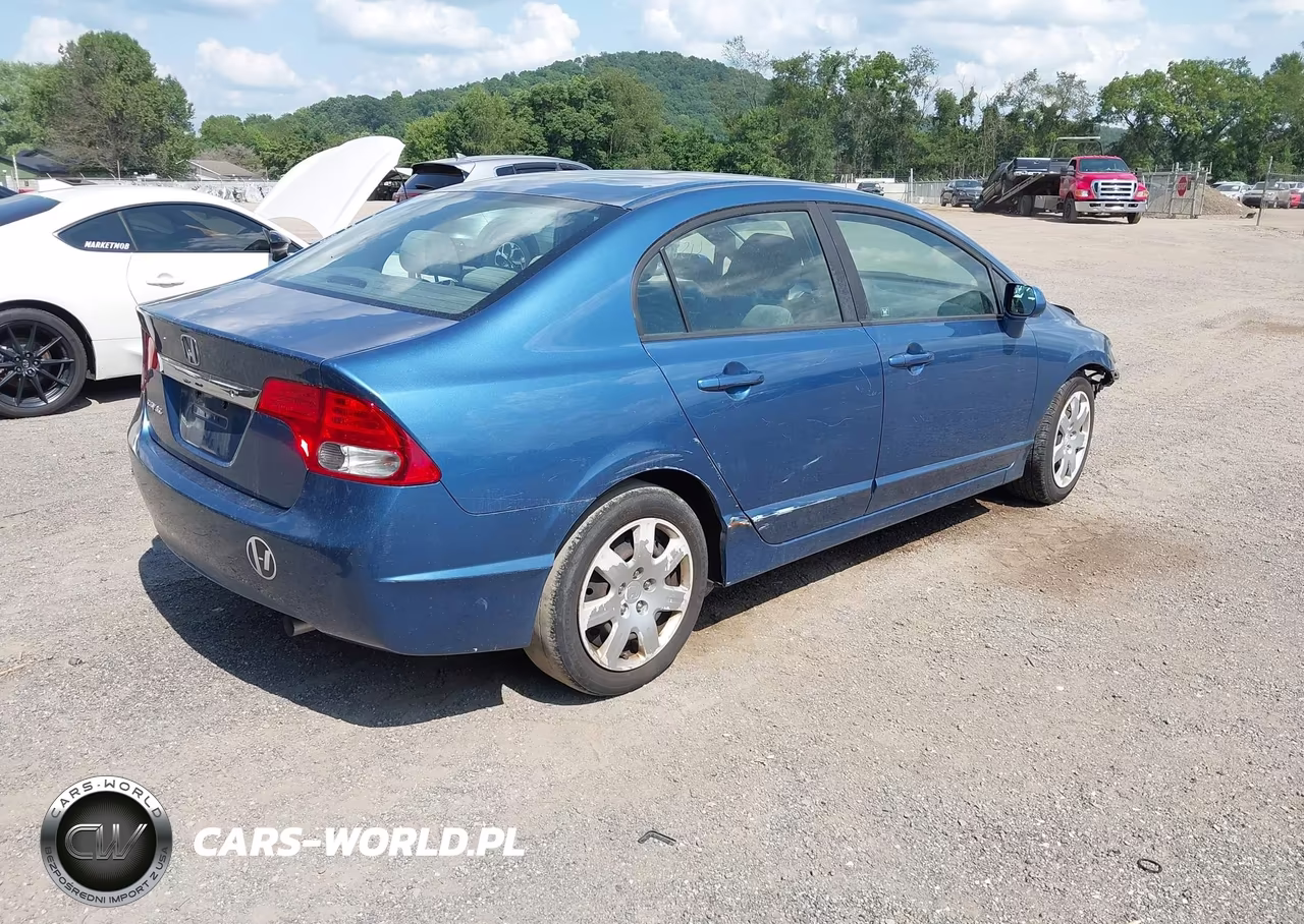 2011 Honda Civic Lx VIN:19XFA1F52BE036217 - 4