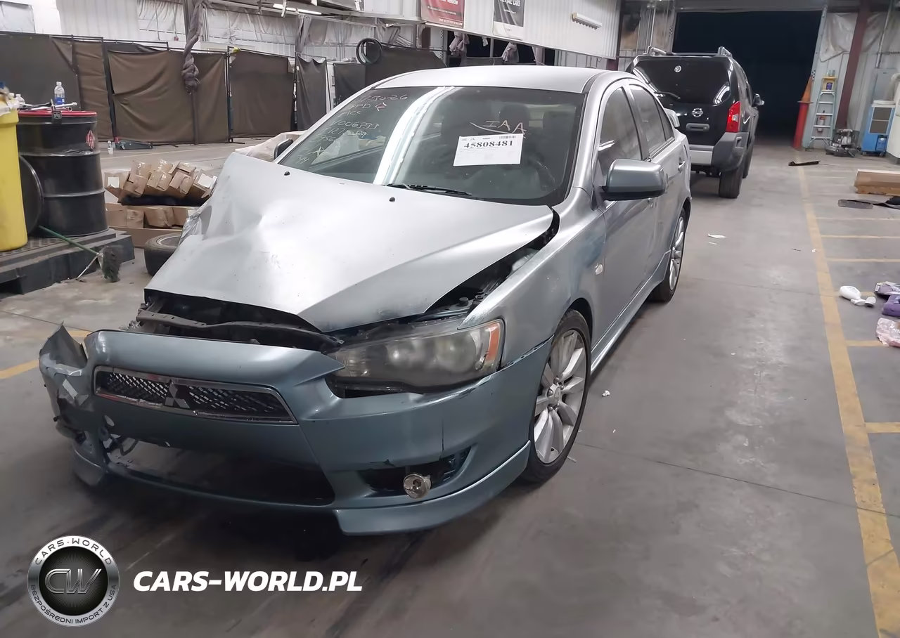 2008 Mitsubishi Lancer Gts VIN:JA3AU86U58U006333 - 2