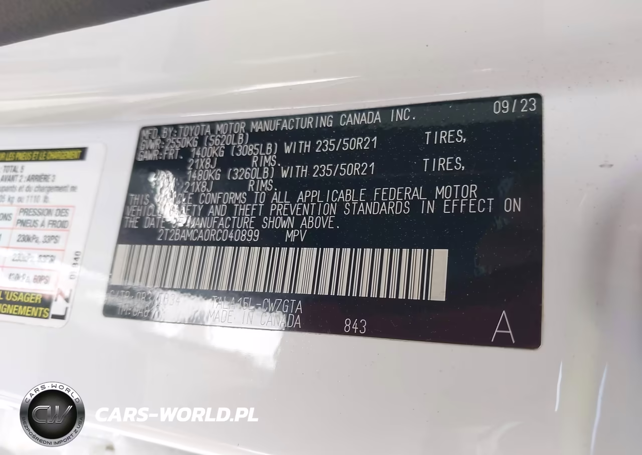 2024 Lexus Rx 350 F Sport Handling VIN:2T2BAMCA0RC040899 - 9