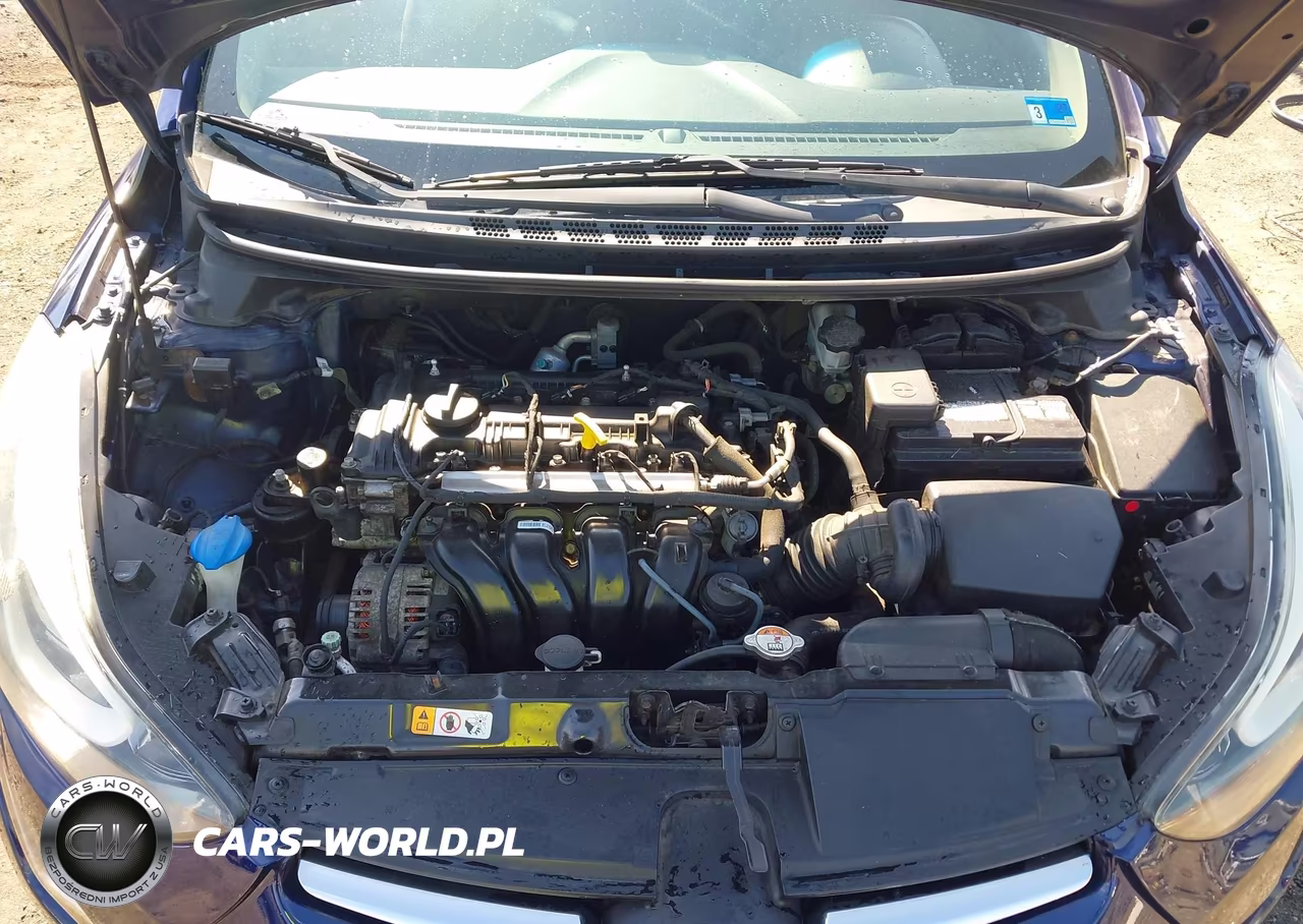 2014 Hyundai Elantra Se VIN:5NPDH4AE6EH510603 - 10