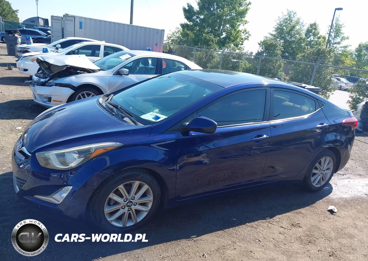 2014 Hyundai Elantra Se VIN:5NPDH4AE6EH510603 - 14