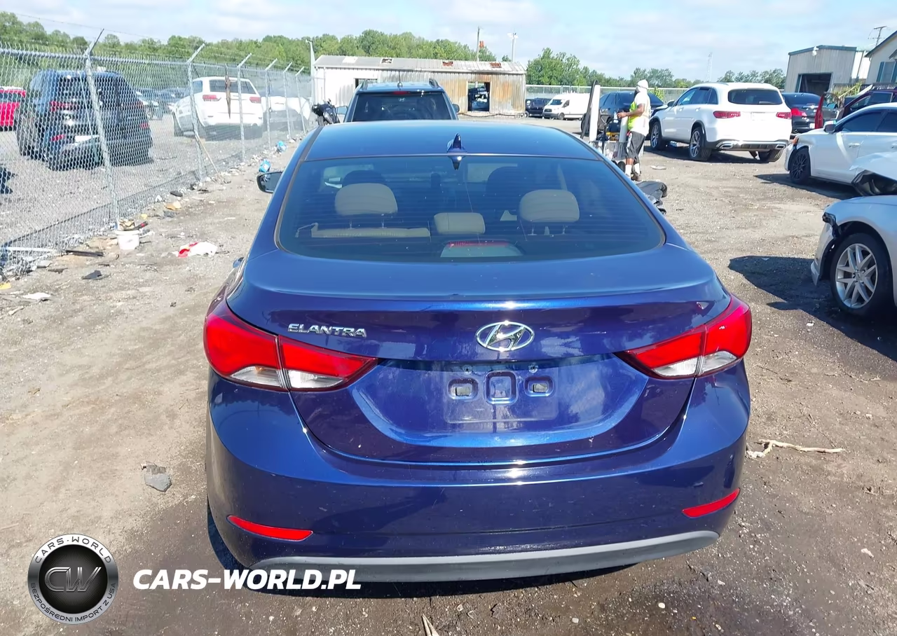 2014 Hyundai Elantra Se VIN:5NPDH4AE6EH510603 - 16