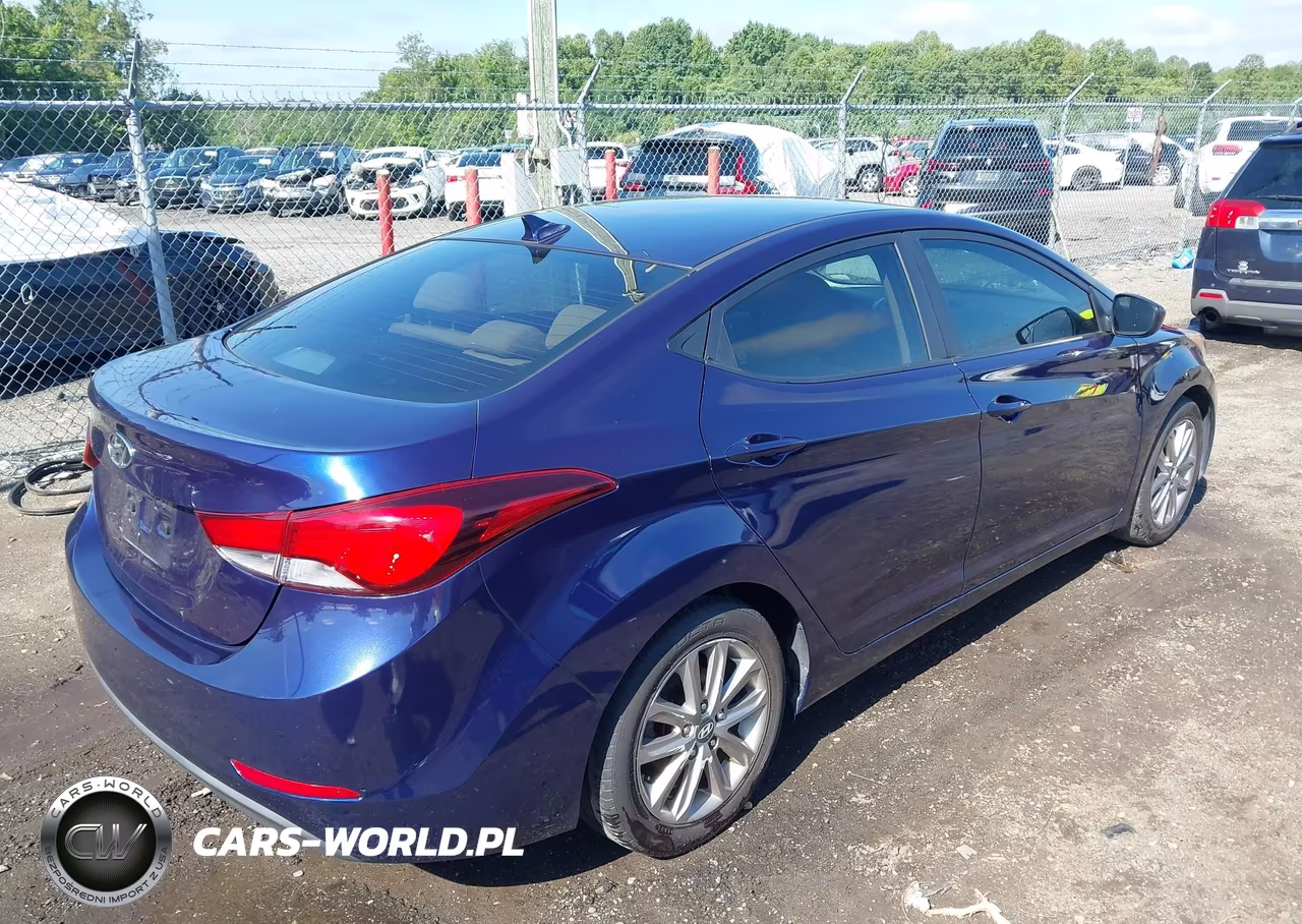 2014 Hyundai Elantra Se VIN:5NPDH4AE6EH510603 - 4