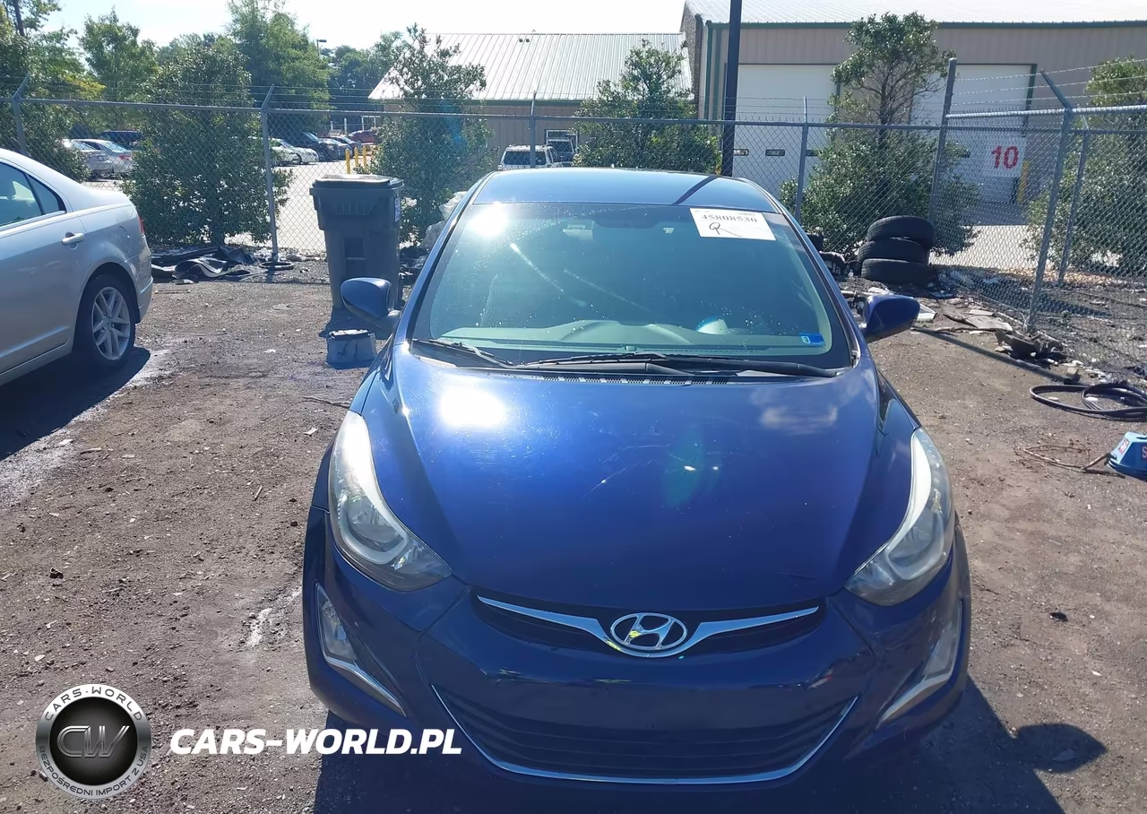 2014 Hyundai Elantra Se VIN:5NPDH4AE6EH510603 - 6