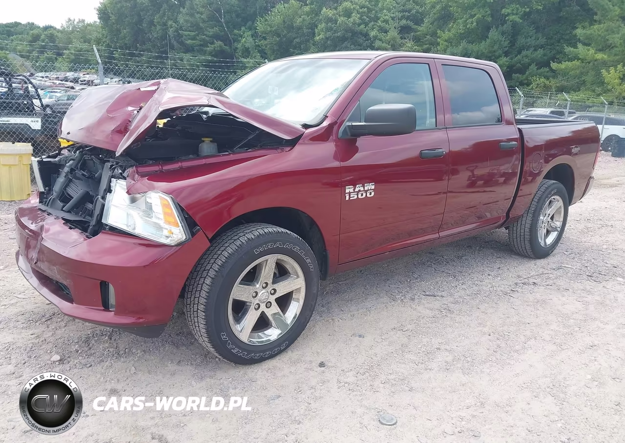 2017 Ram 1500 Express 4X4 5'7 Box VIN:1C6RR7KGXHS636965 - 2