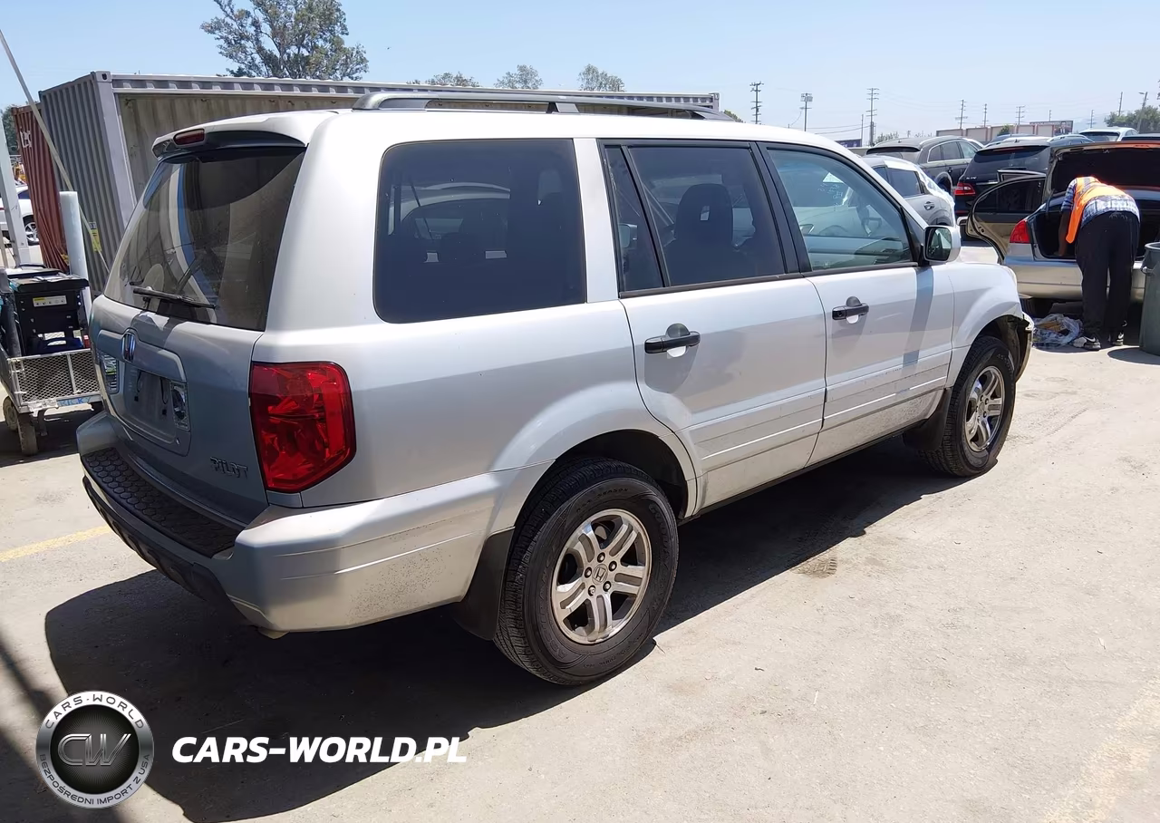 2004 Honda Pilot Ex-L VIN:2HKYF18554H605356 - 4