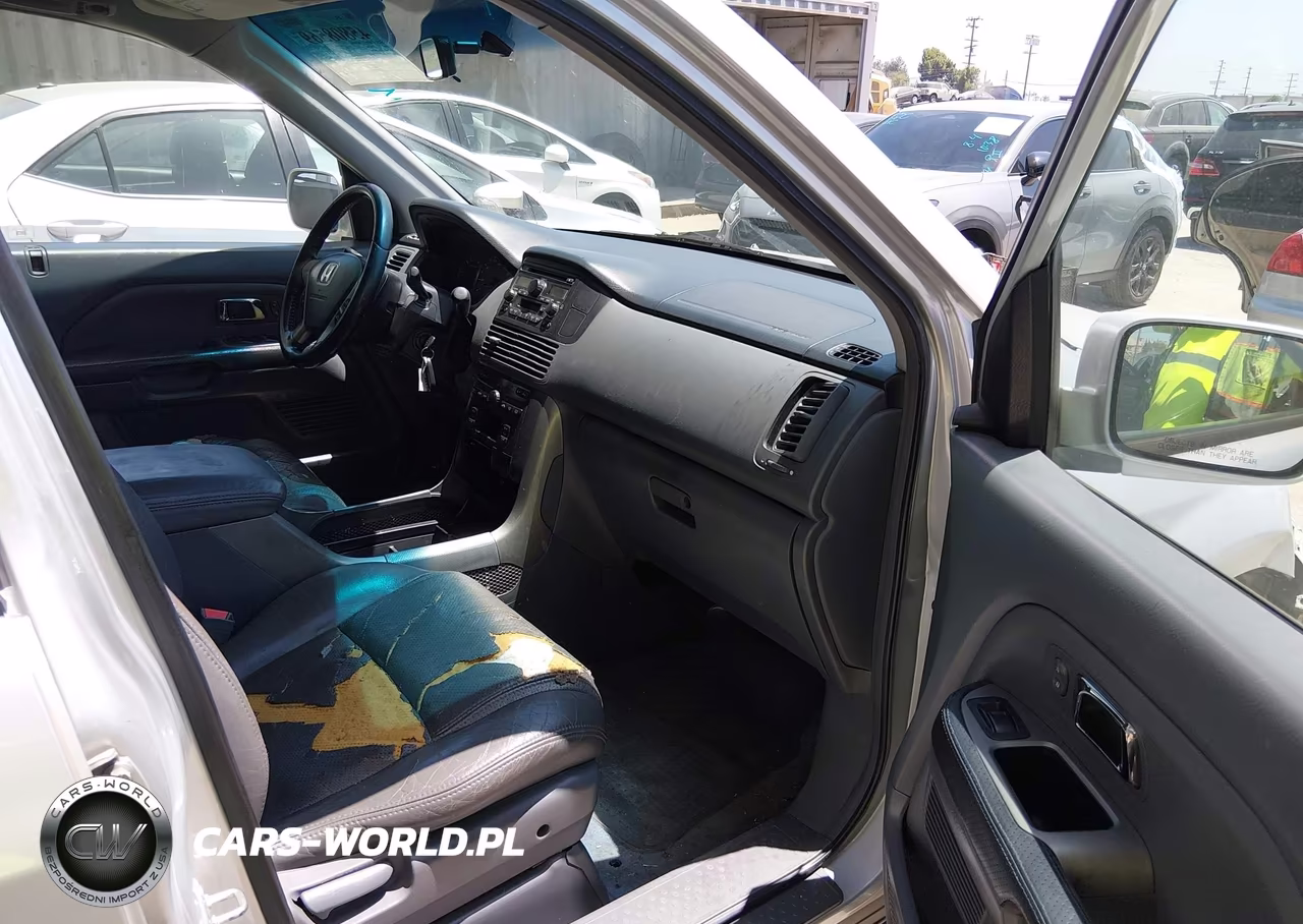 2004 Honda Pilot Ex-L VIN:2HKYF18554H605356 - 5