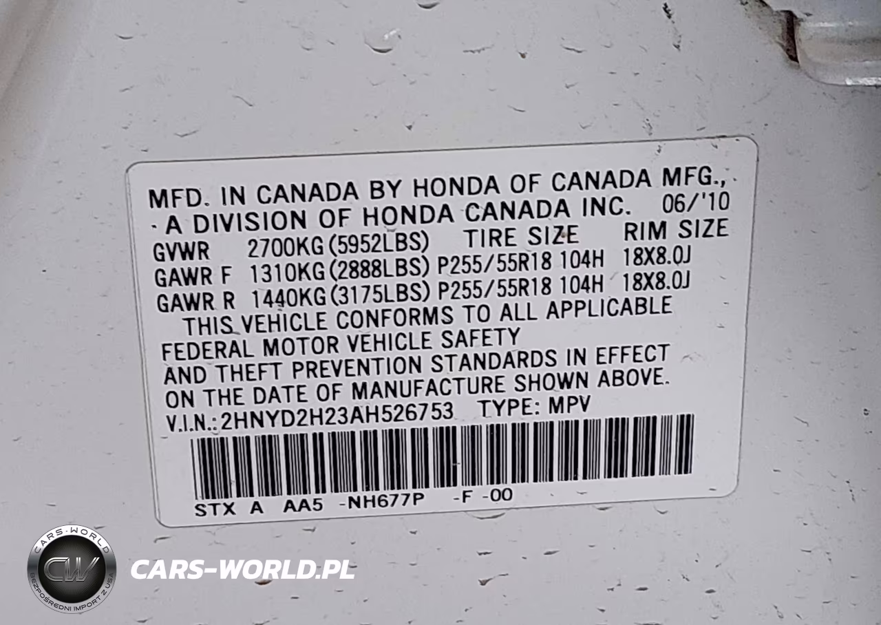 2010 Acura Mdx VIN:2HNYD2H23AH526753 - 9