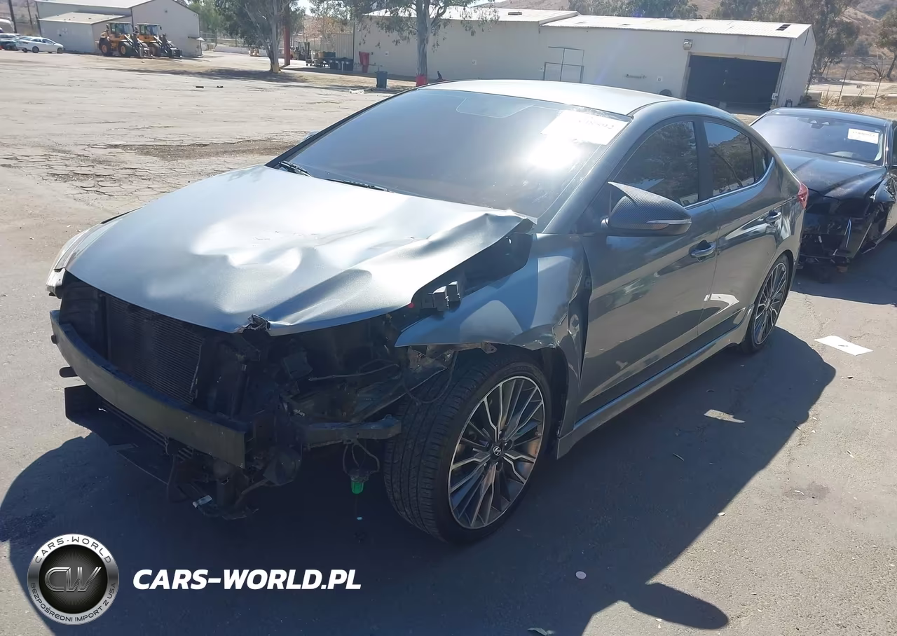 2017 Hyundai Elantra Sport VIN:KMHD04LB8HU359764 - 2