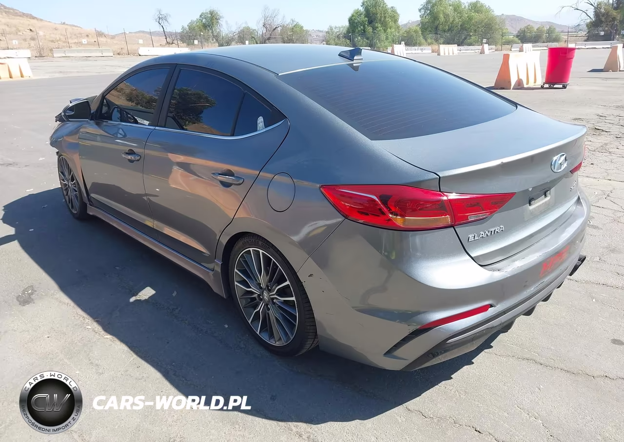 2017 Hyundai Elantra Sport VIN:KMHD04LB8HU359764 - 3