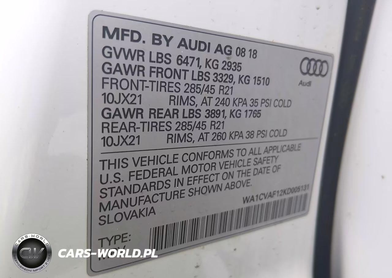 2019 Audi Q8 55 Premium VIN:WA1CVAF12KD005131 - 9