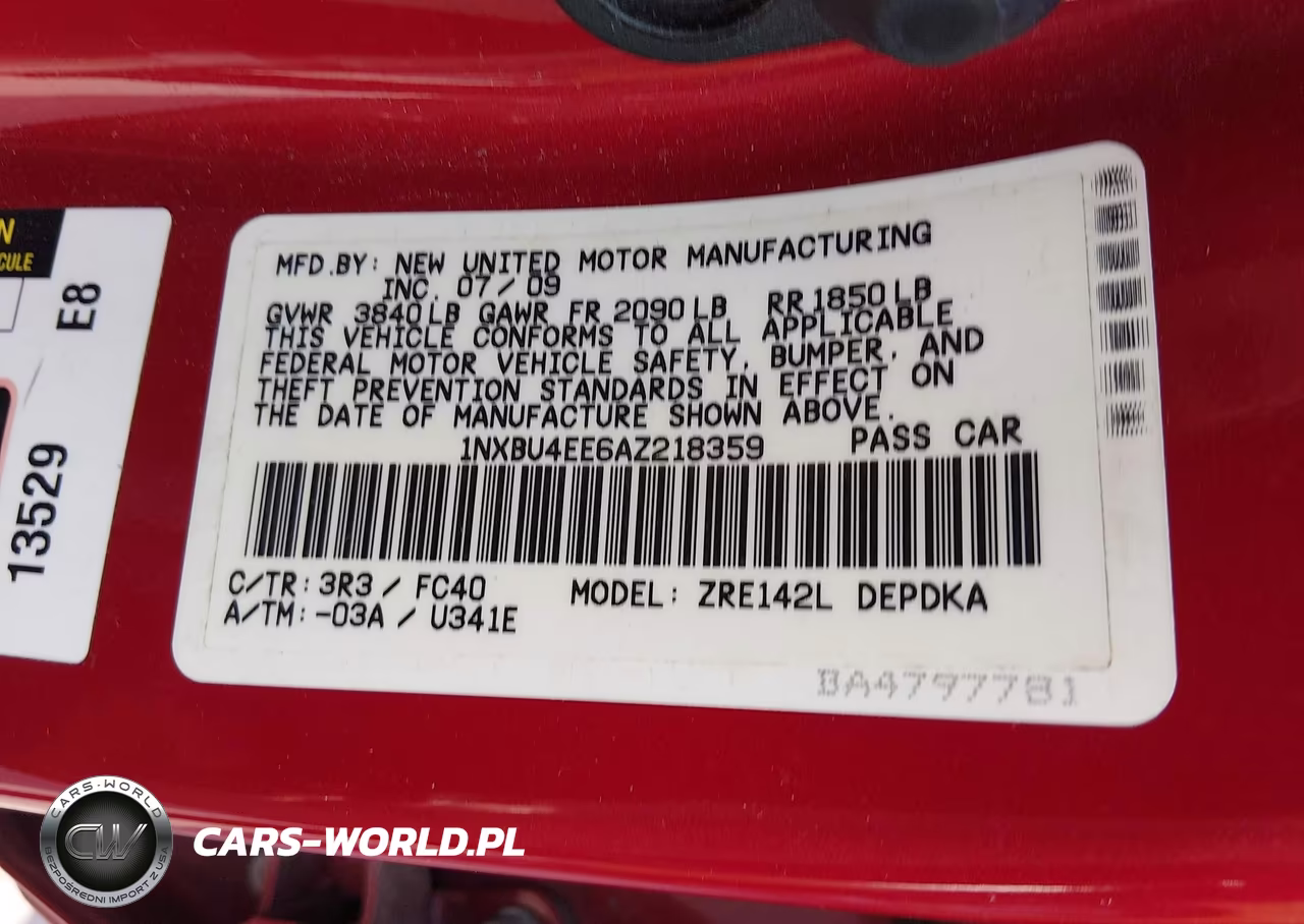 2010 Toyota Corolla Le VIN:1NXBU4EE6AZ218359 - 9