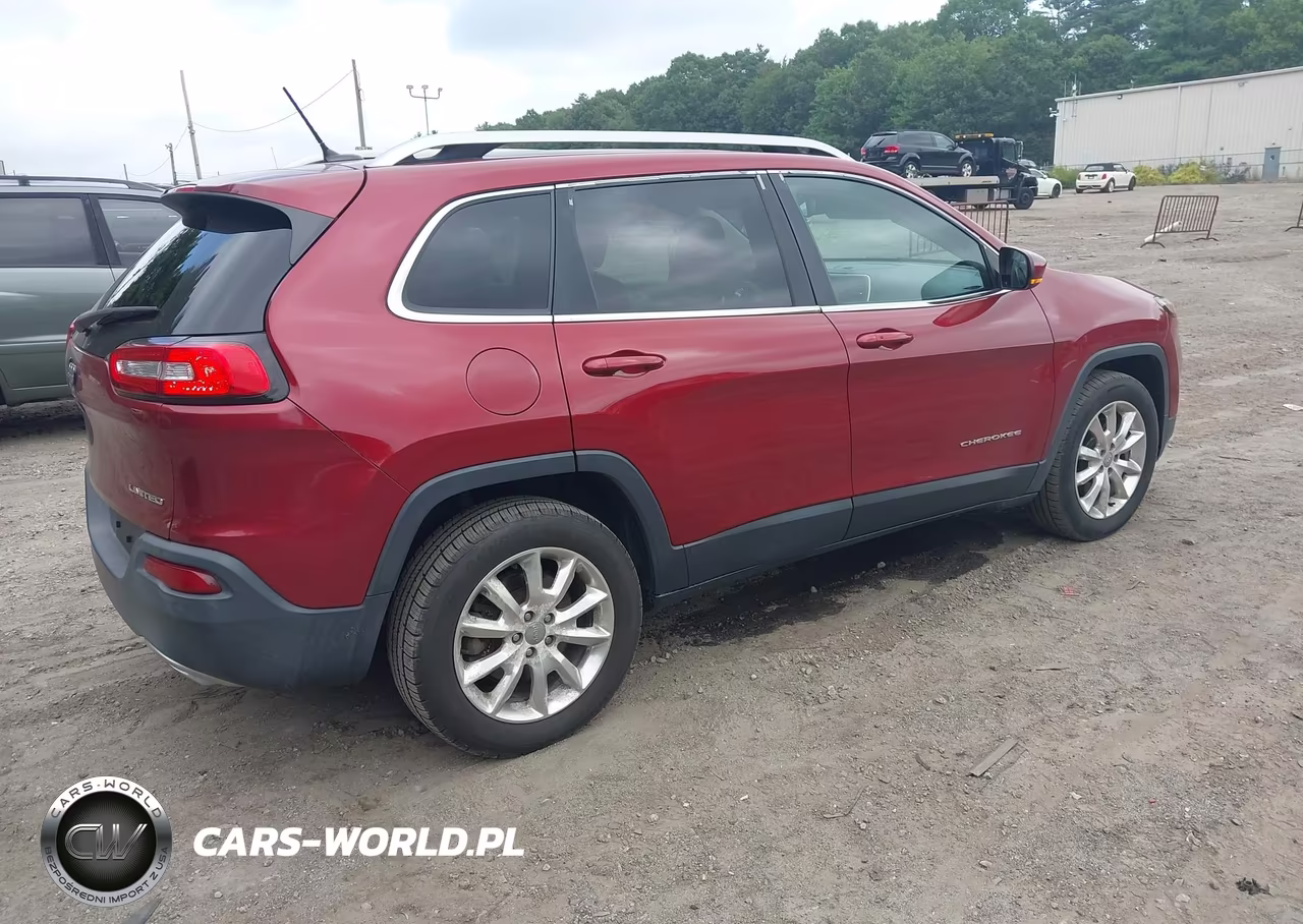 2015 Jeep Cherokee Limited VIN:1C4PJMDS3FW735396 - 4