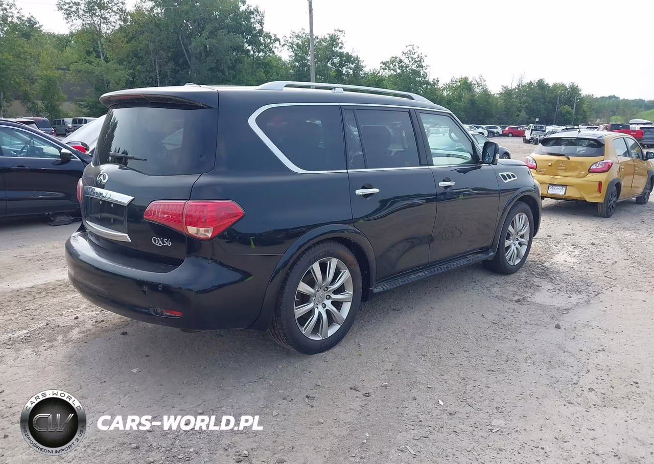 2011 Infiniti Qx56 VIN:JN8AZ2NE8B9002690 - 4