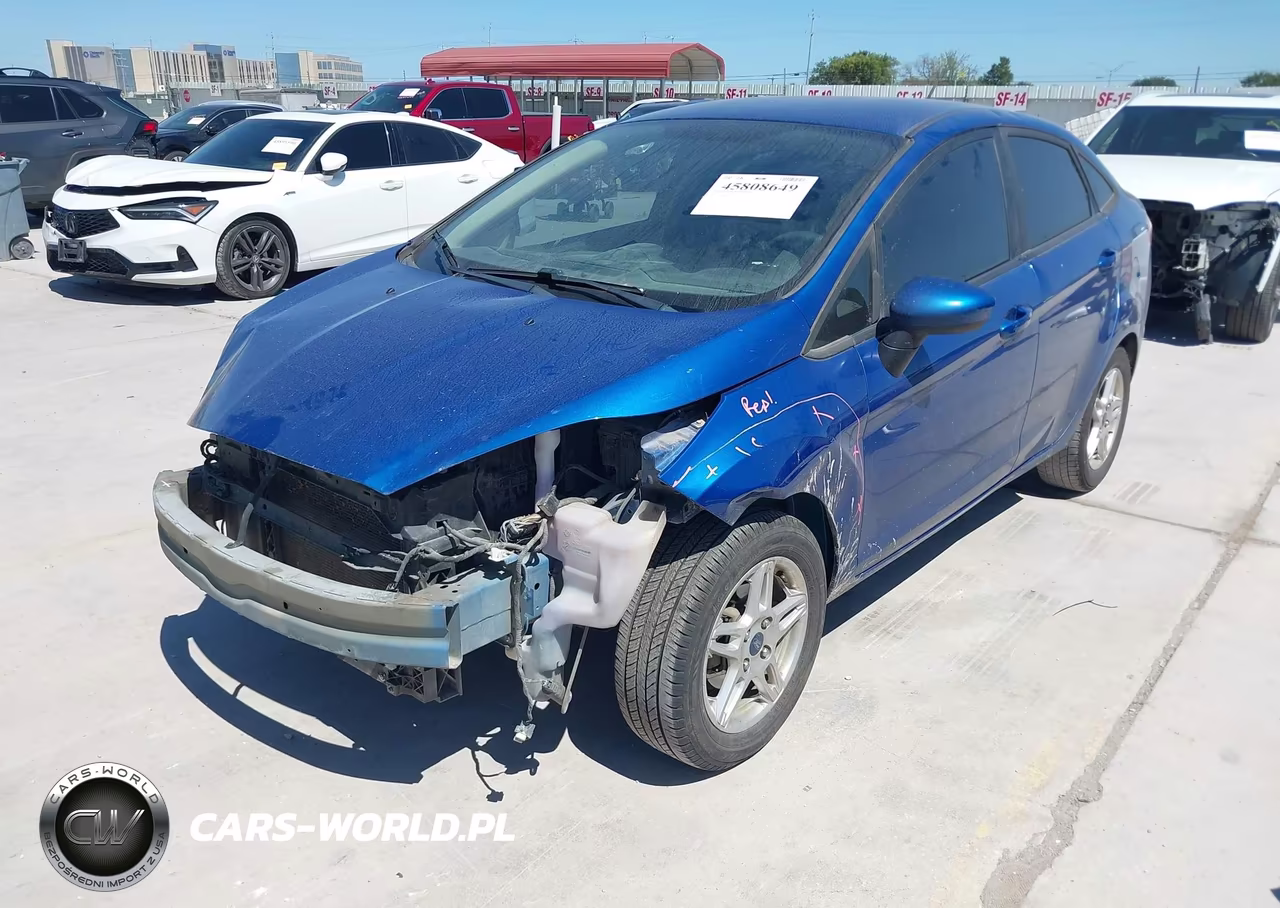 2019 Ford Fiesta Se VIN:3FADP4BJ0KM163005 - 2