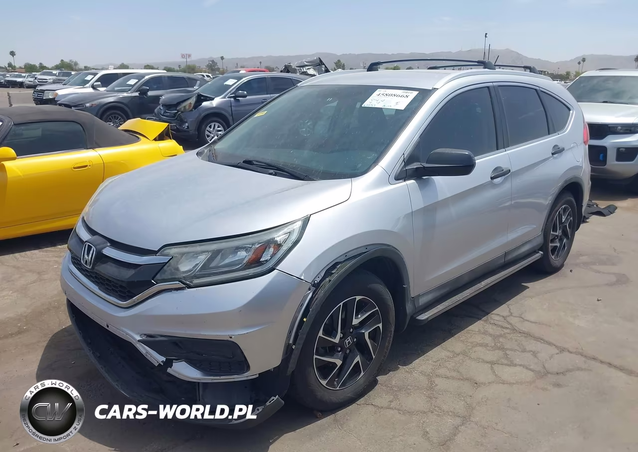 2016 Honda Cr-V Se VIN:2HKRM3H47GH512341 - 2