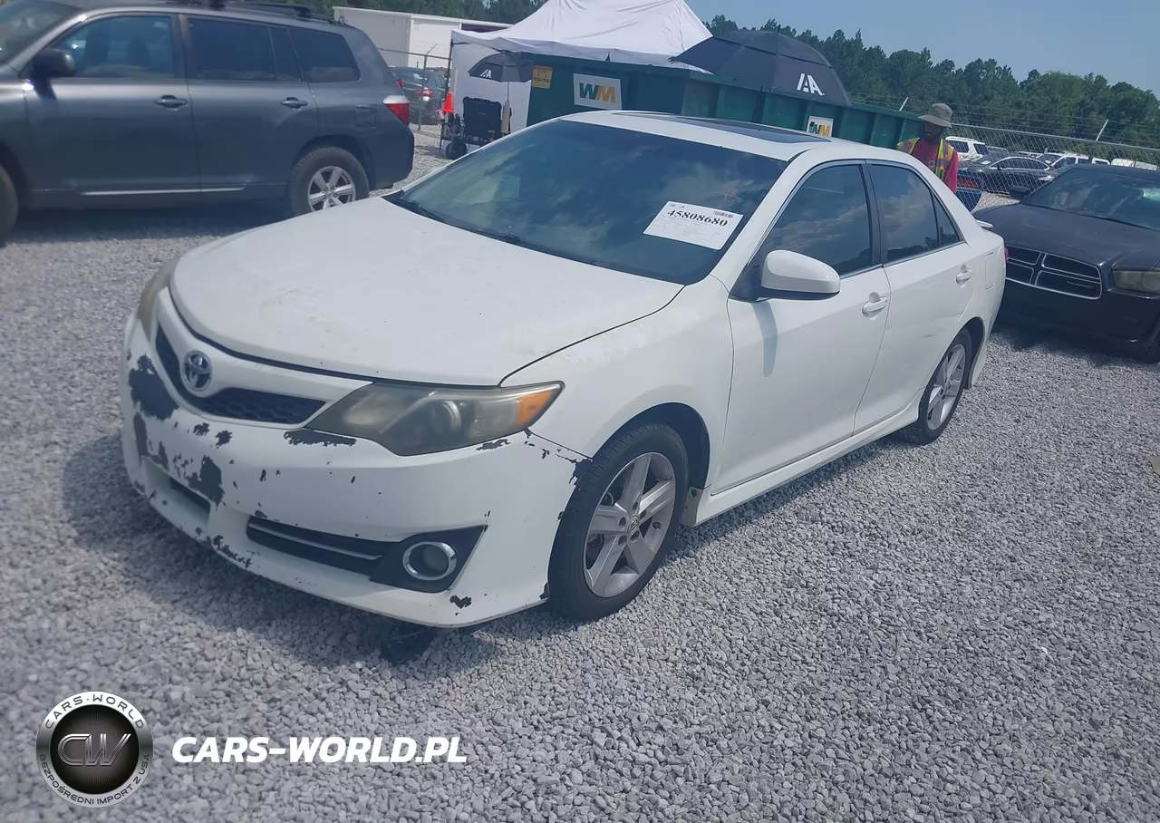 2012 Toyota Camry Se VIN:4T1BF1FKXCU191117 - 2