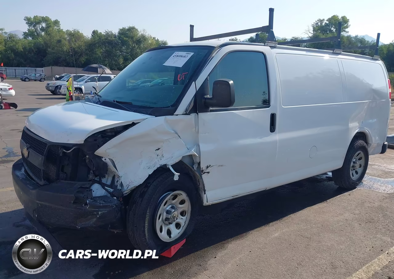 2013 Chevrolet Express 1500 Work Van VIN:1GCSHAF47D1185519 - 2