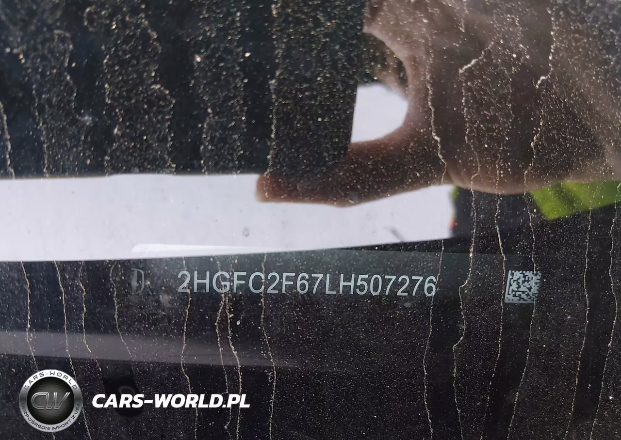 2020 Honda Civic Lx VIN:2HGFC2F67LH507276 - 9